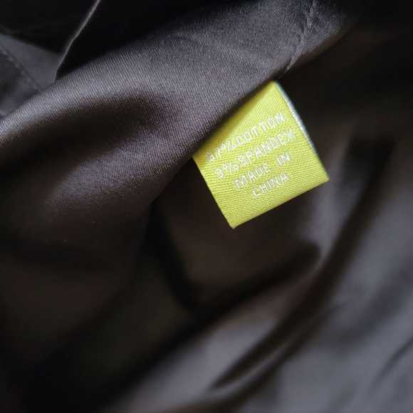 Elizabeth Mckay Scotland Wrap Dress Black Belted Ruffle Neckline Knee Length 6 - Picture 4 of 7